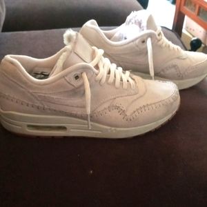 Women's Nike Air Max1 Sherpa Birch.